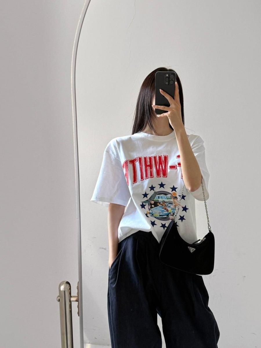 오프화이트 월드스타 티셔츠 (국내배송)