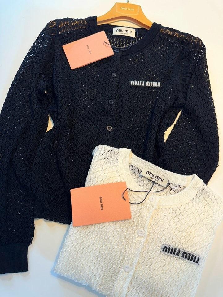 미우미우 가디건 2컬러 (국내배송)