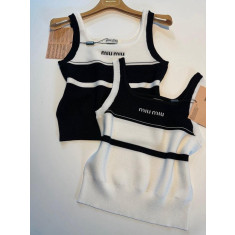 미우미우 배색 나시 2컬러 (국내배송)