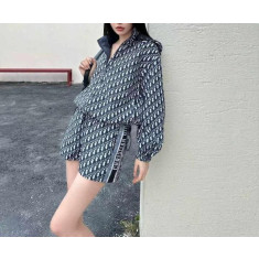 디올 리버시블 후드 집업 세트 (국내배송)