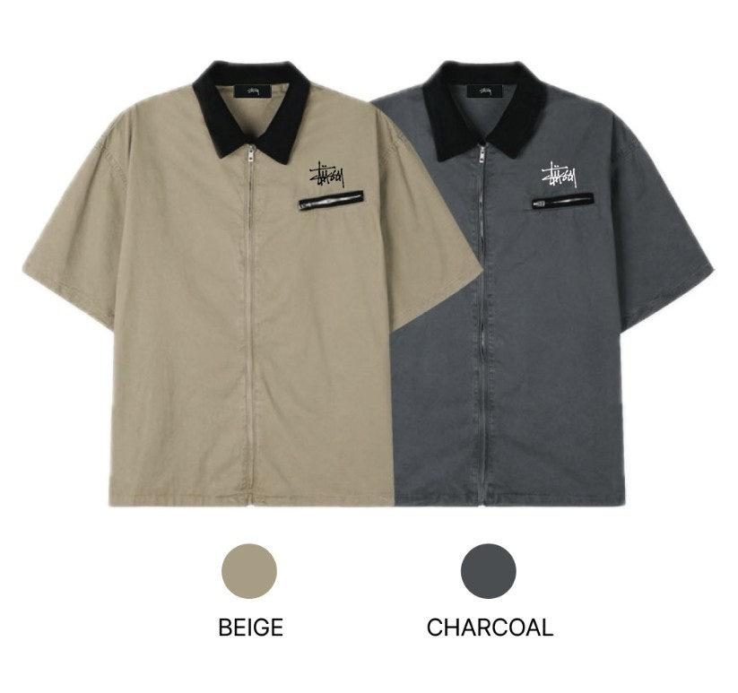 스투시 피그먼트 워크 반팔 자켓 2컬러 (국내배송)