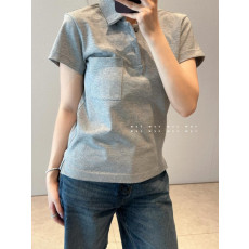 생로랑 25ss 카라 반팔 티셔츠 2컬러