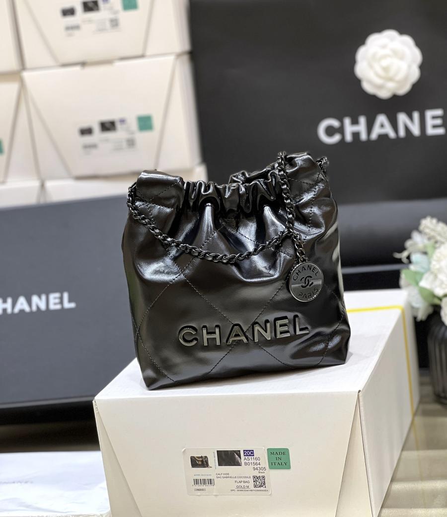 샤넬 24p 22백 블랙 미니 as3980