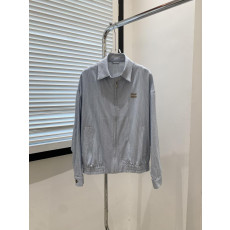 미우미우 25ss 블루종 자켓