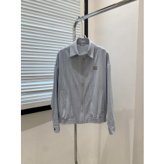 미우미우 25ss 블루종 자켓