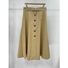 디올 25ss 허리로고 스커트