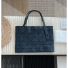 바오바오 25SS 이세이 미야케 락 매트 토트백(다크네이비) 25cm 40cm