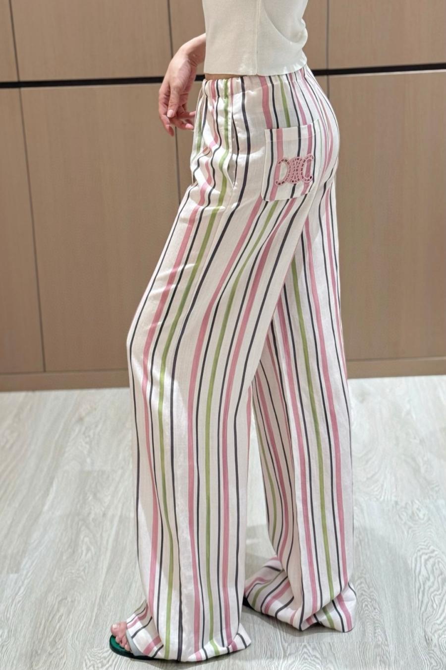 셀린느 25ss 스트라이프 팬츠 2컬러