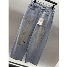 아크네스튜디오 페인팅 청바지