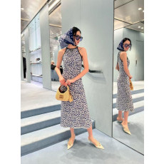 미우미우 25ss 미우로고 원피스