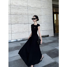 생로랑 25ss 플레어 원피스 2컬러