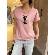 생로랑 로고 반팔티셔츠 3컬러