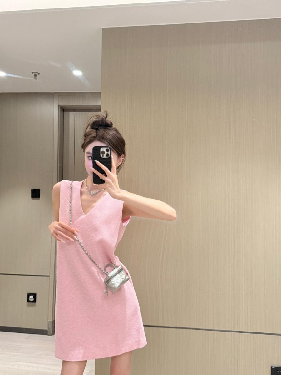 샤넬 트위드 원피스