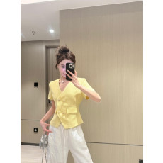 샤넬 반팔 트위드 자켓