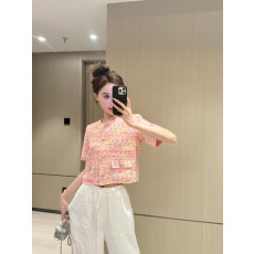 샤넬 반팔 트위드 자켓