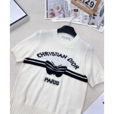 디올 25ss 버터플라이 니트 반팔