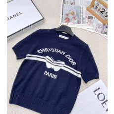 디올 25ss 버터플라이 니트 반팔