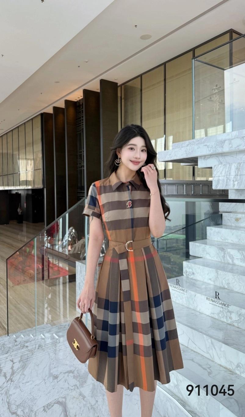 버버리 25ss 벨트 원피스