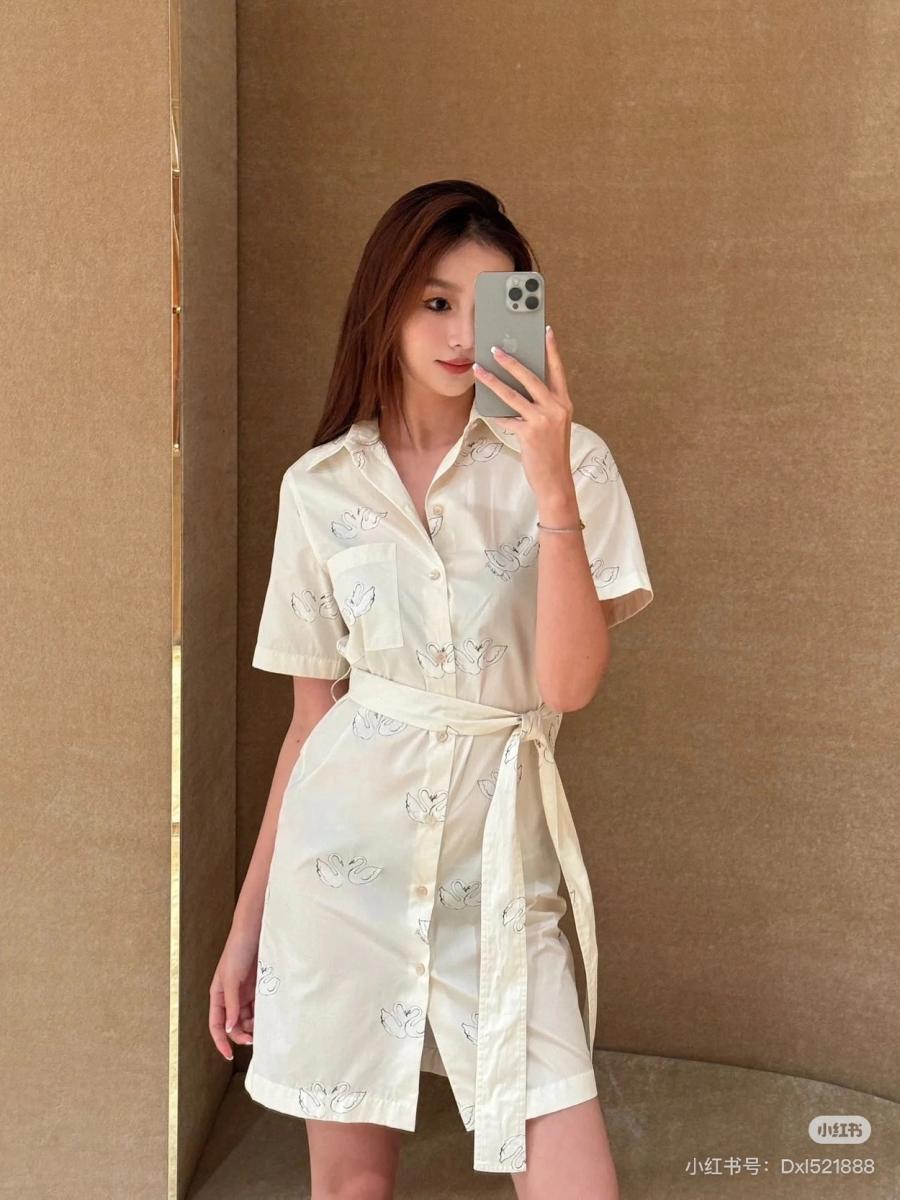 버버리 25ss 셔츠 원피스