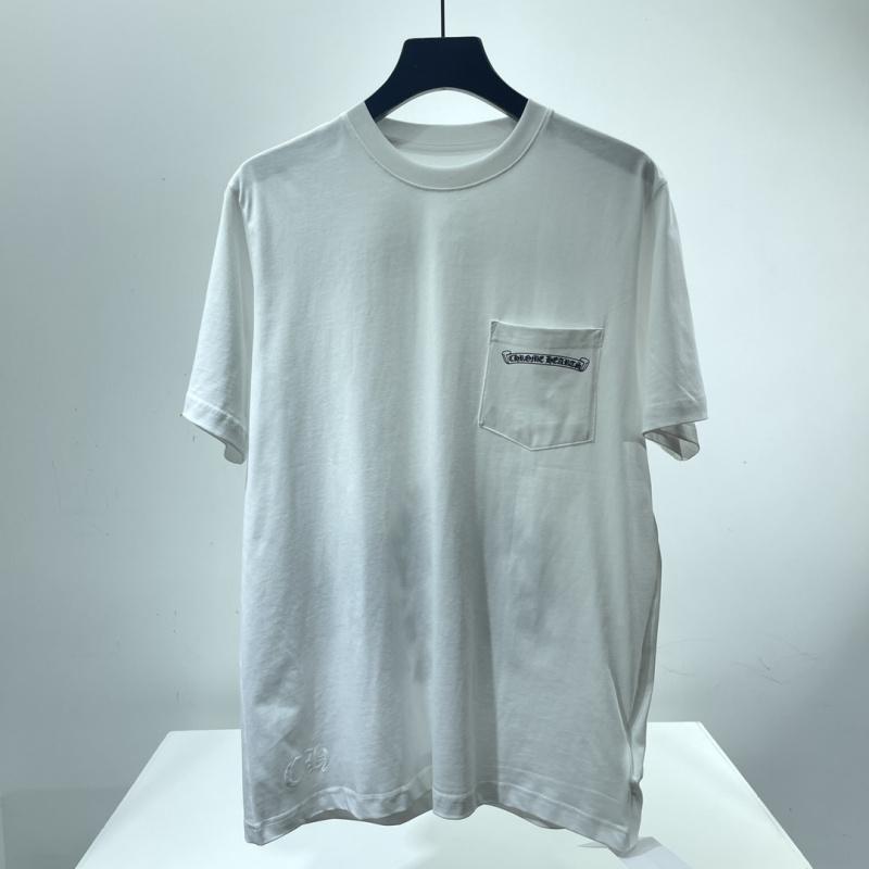 크롬하츠 멀티 컬러 크로스 반팔 티셔츠 (남녀공용)