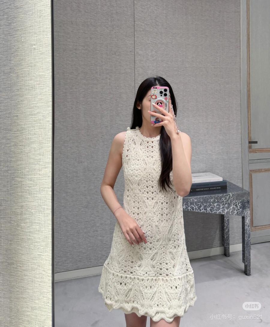 디올 러플 원피스