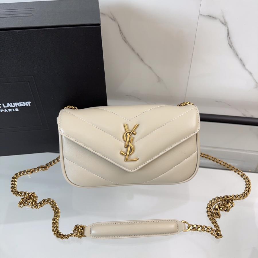 생로랑 YSL 램스킨 루루 토이 LOULOU TOY 821749