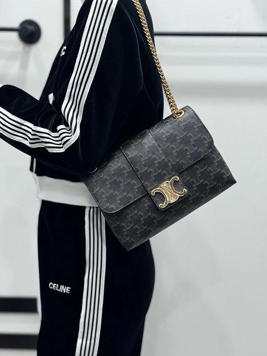 셀린느 빅투아르 미디움 숄더백 115853