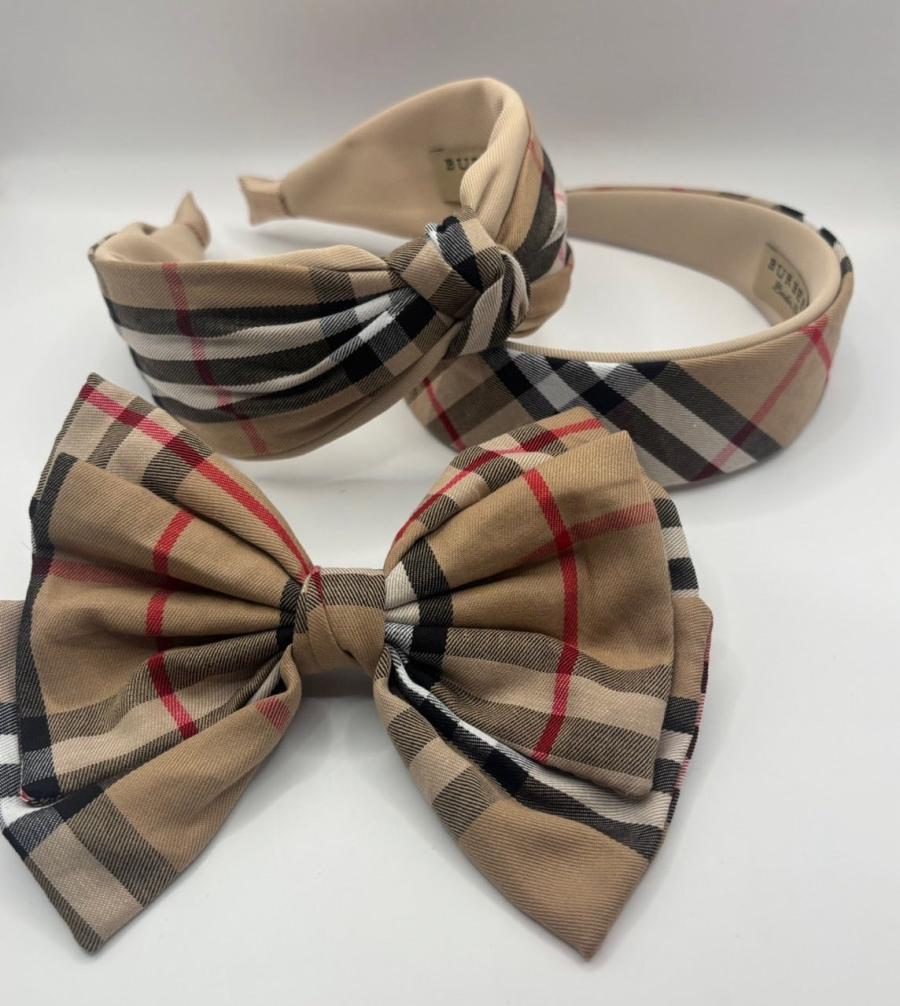 버버리 머리띠,헤어핀, 3종 (국내배송)
