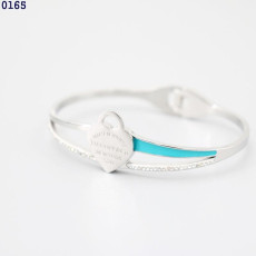 티파니 하트로고 크리스탈 뱅글 팔찌 (국내배송)