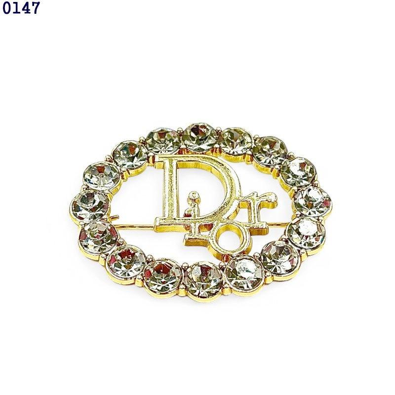 디올 크리스탈 골드 브로치 (국내배송)