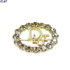 디올 크리스탈 골드 브로치 (국내배송)