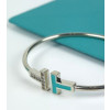 티파니앤코 터쿼이즈 와이어 브레이슬릿 팔찌 (국내배송)
