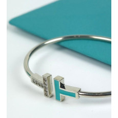 티파니앤코 터쿼이즈 와이어 브레이슬릿 팔찌 (국내배송)