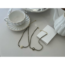 샤넬 가죽 초코