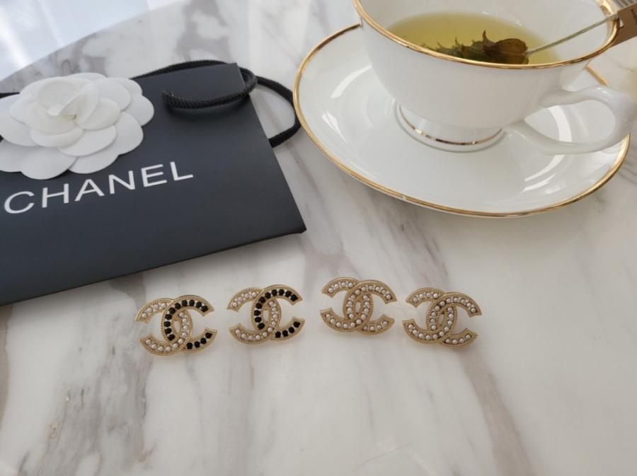 샤넬 진주귀걸이