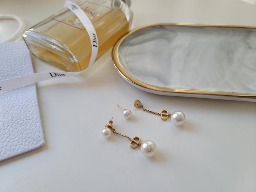 디올 엔틱 진주귀걸이 3종