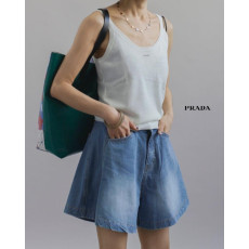 프라다 더블 A라인 숏팬츠 (국내배송)