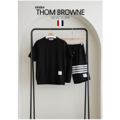 톰브라운 사선 5부 트레이닝 셋업 2컬러 남녀공용 (국내배송)