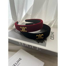 셀린느 트라이엄프 벨벳 머리띠/헤어핀 셋트 2가지 컬러