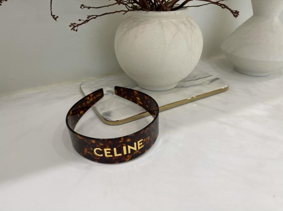 셀린느 레터링 머리띠
