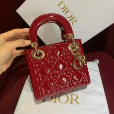 [엔젤샵] 디올 레이디백 미니 레드 페이던트