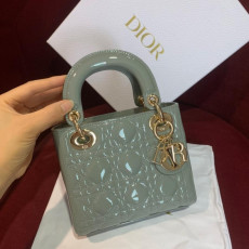 [엔젤샵] 디올 레이디백 미니 그레이 페이던트