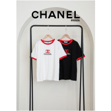 샤넬 여성 레드라인 반팔 티셔츠 2컬러 (국내배송)