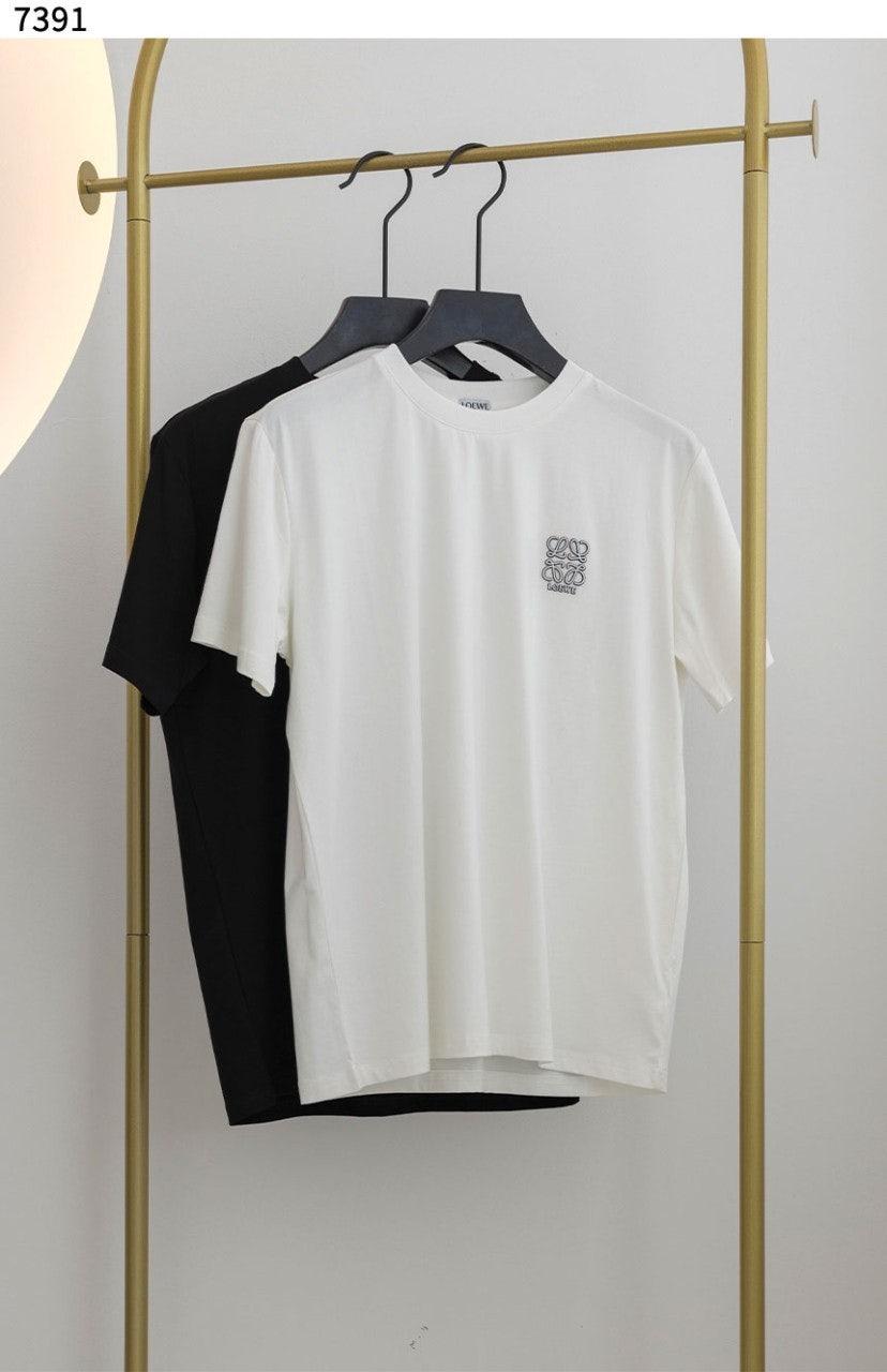 로에베 아나그램 로고 자수 반팔 티셔츠 남녀공용 (국내배송)