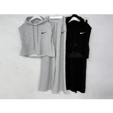 나이키 후드베스트 와이드 팬츠 셋업 (국내배송)