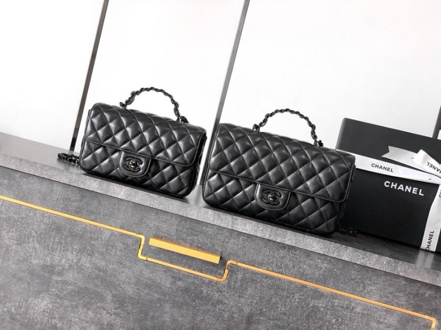 샤넬 탑핸들 플랩벡 (2가지 색상)