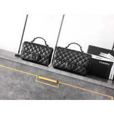 샤넬 탑핸들 플랩벡 (2가지 색상)