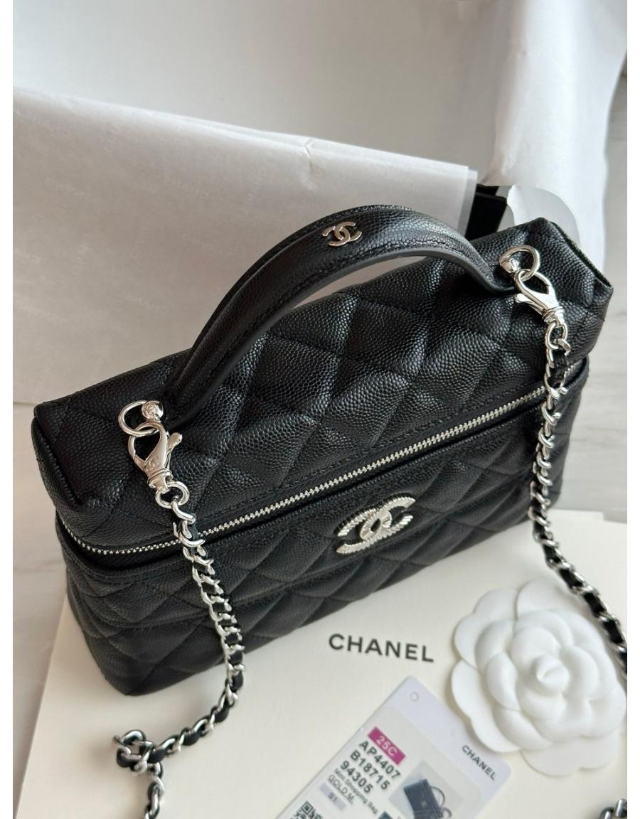 샤넬 베니티 백 (은장)