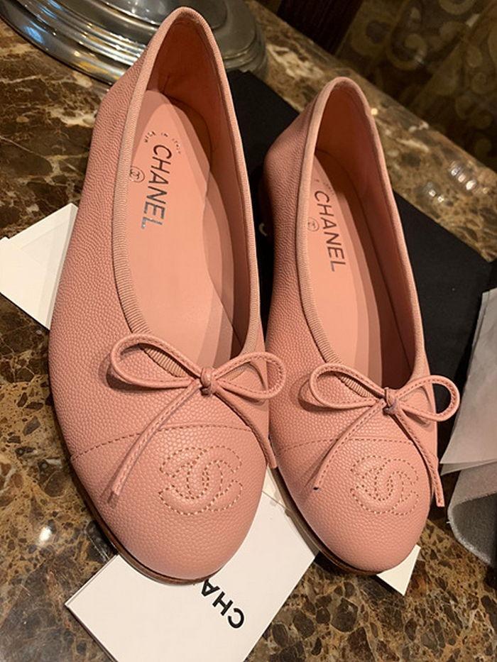 샤넬 발레리나 플랫슈즈