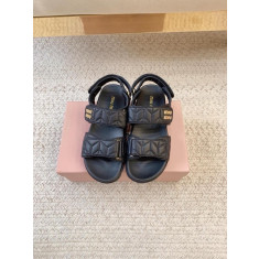 미우미우 마테라쎄 나파 샌들